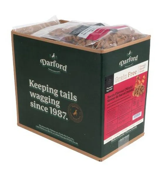 9/1lb Darford Grain Free Bacon Mini's - Health/First Aid